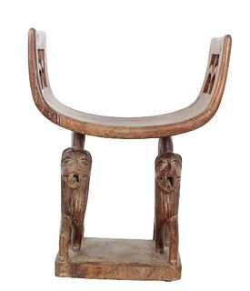 Mid 20th C.  African Chief's Chair