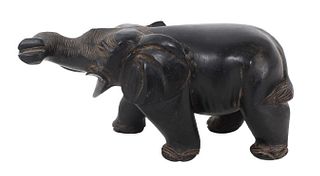 Ebony Standing Elephant c. 1830