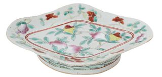 Chinese Four Sided Porcelain Side Dish C. 1820