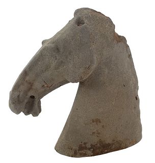 Tang Style Cast Horse Head c. 1850