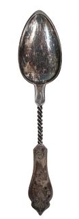 19th C. Duhme & Co. Serving Spoon