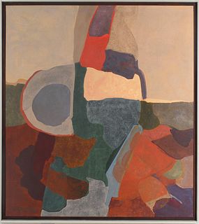 Darrell Crisp (20th C.) American, Oil on Canvas