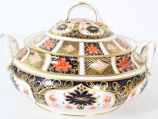 Old Imari Casserole Covered Dish,Royal Crown Derby
