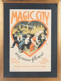 Magic City Paris Quai D' Orsay Theatre Poster