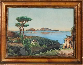 19th Century Italian Watercolor, Palermo