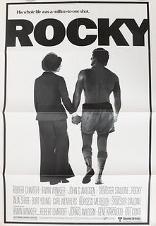Rocky Movie Poster 1977