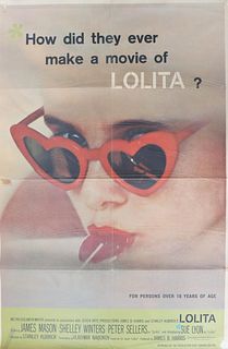 Lolita Movie Poster 1962
