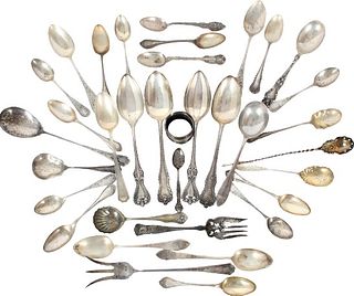(35) Misc Pcs of Sterling Silverware, 34 OZT