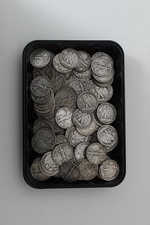 (142) US Liberty Walking Half Dollars 1917 - 1947