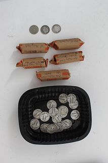214 US Standing Liberty Quarters 1925 - 1930, Silver Content