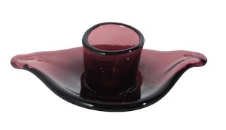 Art Glass Candle Holder