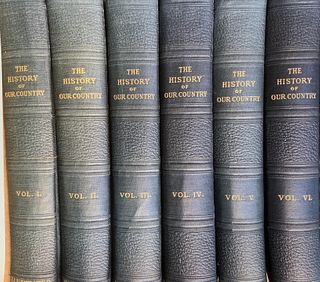 Set of (6) Vol. of History of Our Country
