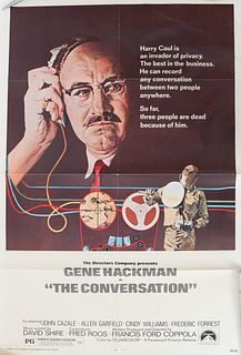 The Conversation Movie Poster 1974