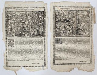 (2) Early Printings 16th C Account of Joseph