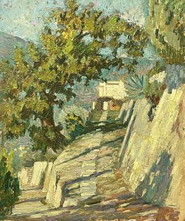 GRASSE OIL PAINTING