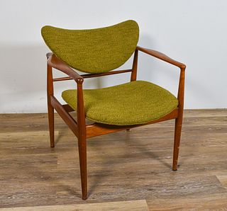 Finn Juhl Style Danish Modern Lounge Chair