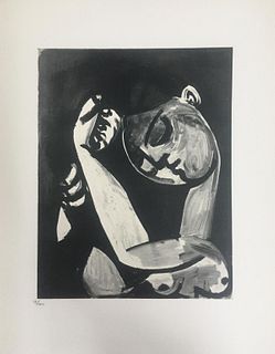Pablo Picasso - La Guerre et la Paix (Double-Sided Litho)