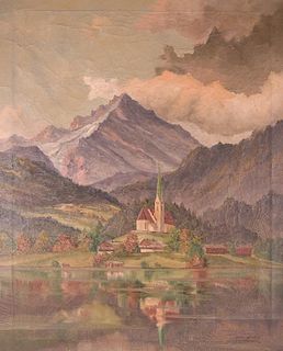 Adolf Bock, Jr Oil on Canvas