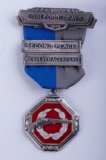 1979 Guilford Grays Revolver Aggregate Medal