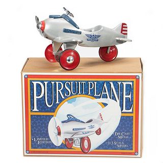 Limited Edition model of a pedal car pursuit plane