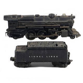 Lionel 2025 2-6-2 Locomotive and 2466W Whistling Tender