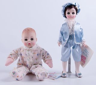 Madame Alexander Dolls Little Huggums and Blue Boy