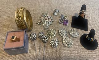 Vintage Rhinestone Jewelry Collection BRIGHTON