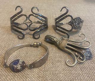 Vintage Fork Flatware Jewelry 
