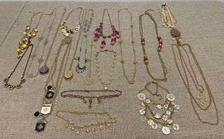 Collection Deadstock Vintage Costume Jewelry Necklaces