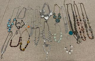 Collection Deadstock Vintage Costume Jewelry Necklaces #2