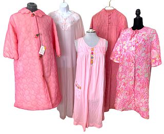 Collection Mod Vintage Pink Loungewear Lot