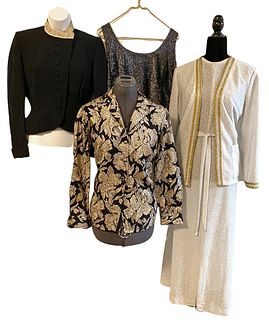 Collection 1970's Vintage Lurex Clothing