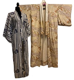 2 Vintage Kimonos 