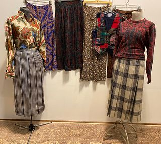 1980's Vintage Midi Skirts RALPH LAUREN Separates