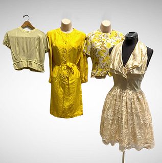 De LARU LESLIE FAYE Vintage Day Dresses Tops