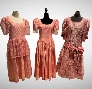 Collection Vintage Pink Bridesmaid Dresses A. ANGELO