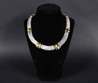 Tane Mexico Sterling Silver & Gold Link Necklace