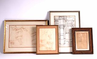Group of Architectural Sketches