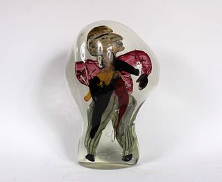 David Hopper, Blown Glass Sculpture, 'Dance'