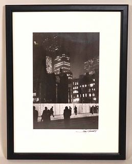 Louis Faurer, 'Construction Site, Madison Avenue'