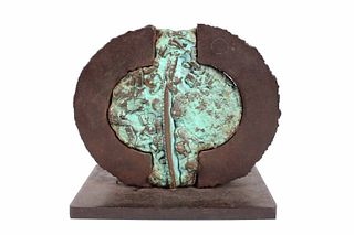 Frank Morbillo, Abstract Bronze Sculpture