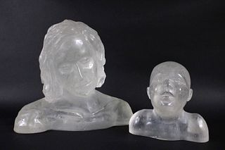 Christopher Cosma, Glass Busts of Mother & Child