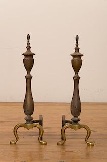 Federal Style Andirons