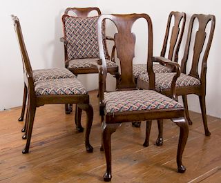 Beacon Hill Old Colony Dining Chairs, Six (6)