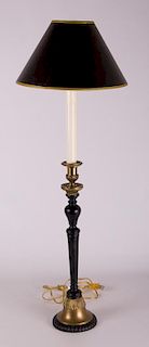 Column Lamp w/ Acanthus Motif