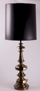 Stiffel Tall Brass Table Lamp