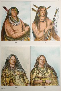 George Catlin - Plate 28 from The North American Indians