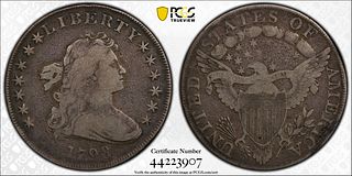 1798 Large Eagle Dollar USA PCGS VG08