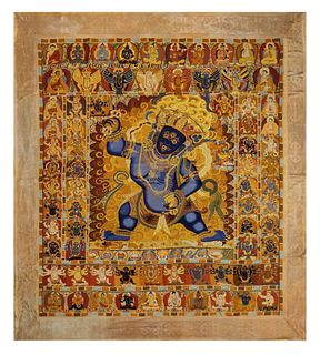 A Nasa Krishna Thangka