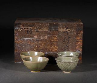 A Set of YaoZhou Tea Bowls